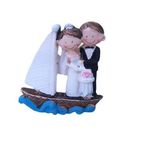 Cici Yelken ve Pastalı Gelin Damat Teraryum 2.5x5 cm Obje