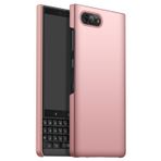 CiCiCat BlackBerry KEY2 Kılıf Kapak, İnce Sert PC Arka Kapak Kabuk Kılıf, BlackBerry KEY2 Akıllı Telefon için Şık Güçlü İnce Koruyucu Kılıf (BlackBerry KEY2 4,5 inç, Pembe)