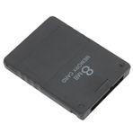 ciciglow 2 için Uyumlu 8MB Hafıza Kartı, Yüksek Hızlı Tak ve Çalıştır Oyun Hafıza Kartı, FMCB1.966 ve Tüm Oyunları Destekler(Siyah)