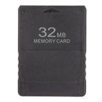 ciciglow 32MB Yüksek Hızlı Oyun Hafıza Kartı, FMCB1.966 Oyun Harici Veri Kartı Tüm 2 ve Slim Line Versiyonlarıyla Uyumlu,Tak ve Çalıştır,Yüksek Hızlı Sağlam ve