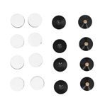 ciciglow 4 Adet Hoparlör İzolasyon Ayakları, 20x23mm Metal Hoparlör Şok Emme Ayakları, Subwoofer İzolasyon Standı Pedi Pikap, CD Veya DVD oynatıcı, HiFi Hoparlör