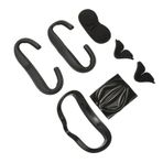 ciciglow 6 Adet VR Yüz Yastık Pedi Sislenmeyi önler, Plastik çerçeve Lens Koruyucu, Burun Pedi Koruyucu Kapak Seti 2 aksesuarları