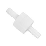ciciglow 6mm Inline Çek Valf 1 Yollu Inline Çek Valf Geri Akışı Önler Anti Pas Yakıt Pompası Aletleri İçin Toksik Olmayan
