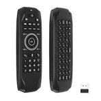 ciciglow Box Için 6 Eksenli Sensör, Ses Kontrolü Ve Beyaz Arka Aydınlatmaya Sahip Arkadan Aydınlatmalı 2.4G Air Mouse