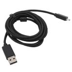 ciciglow Kulaklık Kablosu, USB 2.0 - Mirco USB Paraziti Önler Gürültüyü Bastırır G933 Için G933S Için Kulaklık Şarj Kablosu