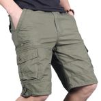 Cicilin Casual Bermuda Yeşil Erkek Kargo Şort