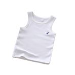 Cicilin Crewneck Tank Beyaz Kolsuz Erkek Çocuk Atlet
