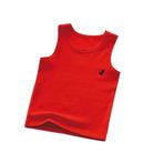 Cicilin Crewneck Tank Kırmızı Kolsuz Erkek Çocuk Atlet