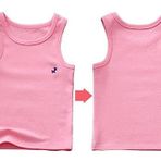 Cicilin Crewneck Tank Watermelon Red Kolsuz Erkek Çocuk Atlet