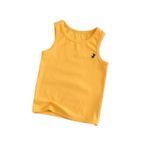 Cicilin Crewneck Tank Yellow Kolsuz Erkek Çocuk Atlet
