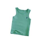 Cicilin Crewneck Tank Yeşil Kolsuz Erkek Çocuk Atlet