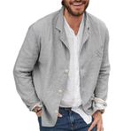 Cicilin Fit Gri Günlük Erkek Blazer Ceket