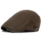 Cicilin Gatsby Newsboy Vintage Retro Kahve Erkek Şapka