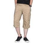 Cicilin Pamuk Askeri Kargo Pantolon İş Bol Pantolon Retro Combat Pantolon Rahat Çoklu Cepler, gri, Waist 37.0"-39.4" (Asian 4XL)