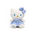 cicilop Mavi inci Elbiseli İthal Hello Kitty Peluş Oyuncak