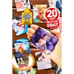 CiciMagnet 20 Adet 9x7 cm Kişiye Özel Fotoğraflı Resimli Buzdolabı Magneti