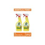 Cif 5 Adet Limon Ultra Yağ Çözücü Sprey 2 X 750 Ml