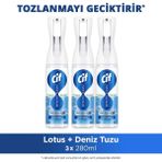 Cif Infinite Clean Doğal Probiyotikli Anti Toz Sprey Tüm Yüzeyler Için Lotus & Deniz Tuzu 280ML X3 - 280 ml