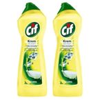 Cif Krem 2x750 ml Limon Kokulu Temizleyici