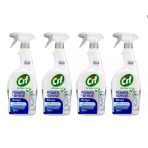 Cif Power Shine Banyo Kireç Sökücü 750 ml x 4 Adet