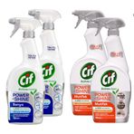 Cif Power Shine Banyo ve Mutfak Kireç Sökücü 750 ml 4 lü Set
