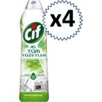 Cif Tüm Yüzeyler için Bahar Ferahlığı 750x4 ml Copack Jel Temizleyici