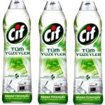 Cif Tüm Yüzeyler Jel Bahar Ferahlığı 750 ml x 3