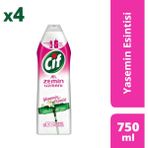 Cif Zemin Uzmanı Yasemin Esintisi Jel Temizleyici 750 ML x 4 adet