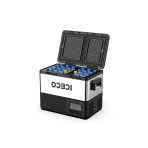 Çift Bölmeli Oto Buzdolabı, 12/24 Volt, 45 Litre Kapasite, Kompresörlü