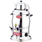 Çift Demlikli Semaver 7 Lt