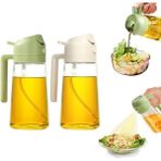 Çift Fonksiyonlu 450 ml Yağ Püskürtücü, Yağ Püskürtme ve Dökme Özellikli, Cam Sprey Yağdanlık, Mutfakta Kullanım Için Ideal (1) - standart