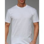 Çift Kaplan 0947 Erkek Süprem Bisiklet Yaka T-Shirt 3'lü - Beyaz - XL