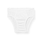 Çift Kaplan, Erkek çocuk, 740, Slip Süprem Slip Külot, Beyaz (Beyaz 100), 110 (Üretici ölçüsü: 5-6)