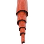 Çift Katlı Yüksek Isı Hortumu 4 Metre Tüm Çaplar Mevcuttur 300 Derece Kırmızı Silikon Hortum Üretimden Teslimat - 152 mm