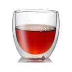 Çift Katman Cam Bardak 250 ML Meşrubat Bardağı Çkb-250