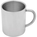 Çift Katmanlı Kupa - Gümüş - 300 ml