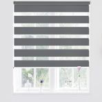 Çift katmanlı stor perde 105x300cm karartma su geçirmez kumaş ışık filtreleme perdeleri yatak odası ve oturma odası aksesuarları koyu gri renk