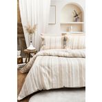 Çift Kişilik 200x220cm Ranforce Nevresim Takımı - Brendon (Kahverengi)