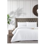 Çift Kişilik Antialerjik Lüx Silikon Yorgan Ve 2 Adet Yastık HEDİYELİ 800Gr Pamuklu50X70CM beyaz