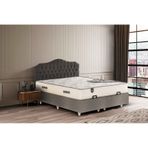 Çift Kişilik Basic Plus Baza 8 Mm Mdf +azra Sleepy Yatak + Prenses Seti Yatak Baza Başlık - 140 X 190 Cm 150x200