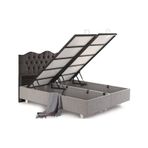 Çift Kişilik Basic Plus Baza Prenses Başlık Seti Mdf Profil 140 x 200