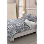 Çift Kişilik Lastikli Çarşaflı Pamuk Saten 3D Fil Temalı Nevresim Takımı - Foster - 220 x 220 cm
