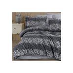 Çift Kişilik Leopar Desen Nevresim Takımı 200x220 | 4 Yastık Kılıfı | Lastikli Çarşaflı 160x200+30