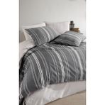 Çift Kişilik Nevresim Takımı Çarşaflı Premium Nevresim Seti Lastikli Çift Kişilik Nevresim Takımları - Antrasit - 200 x 220 cm