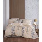 Çift Kişilik Nevresim Takımı Pamuklu Doğal Esinti - 200 x 220 cm - Bej