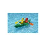 Çift Kişilik Oyuncak Kano & Rafting Seti Figürlü Kürekli Eğitici Su Oyuncağı Çocuk Oyun Seti