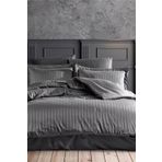 Çift Kişilik Su Yollu Saten Nevresim Takımı Polycotton
