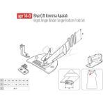 Çift Kıvırma Apara 25X6MM, Dayanıklı ve Kullanışlı, Dikiş ve El Işi Malzemesi - Seçenek 1