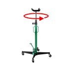 Çift Pistonlu Dikey Şanzuman Krikosu 0.5 Ton Taşıma 1.164 - 1.981 Cm Kaldırma 360° Dönerli Hidrolik