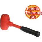 Çift Renkli Lastik Tokmak 60 Mm